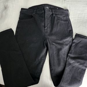 American Eagle black jegging size 14 regular
